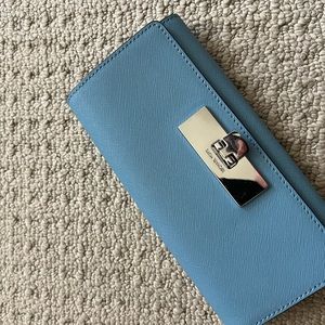 Michael Korda Wallet Light Blue